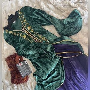 Spirit of Halloween Winifred Sanderson Costume with Wig Size 1X